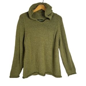 American South Side Alpaca Blend Hoodie Sweater Medium
